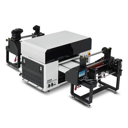 UV Printer 3 in 1 UV Printer Sticker Printer Advertising Branding logo 30cm Print Width