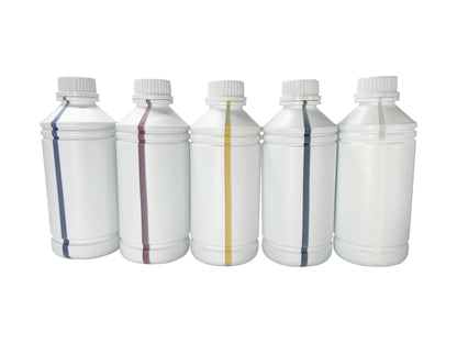 1000ml White Fluorescent CMYKW Pigment Ink for I3200 DTF Printer