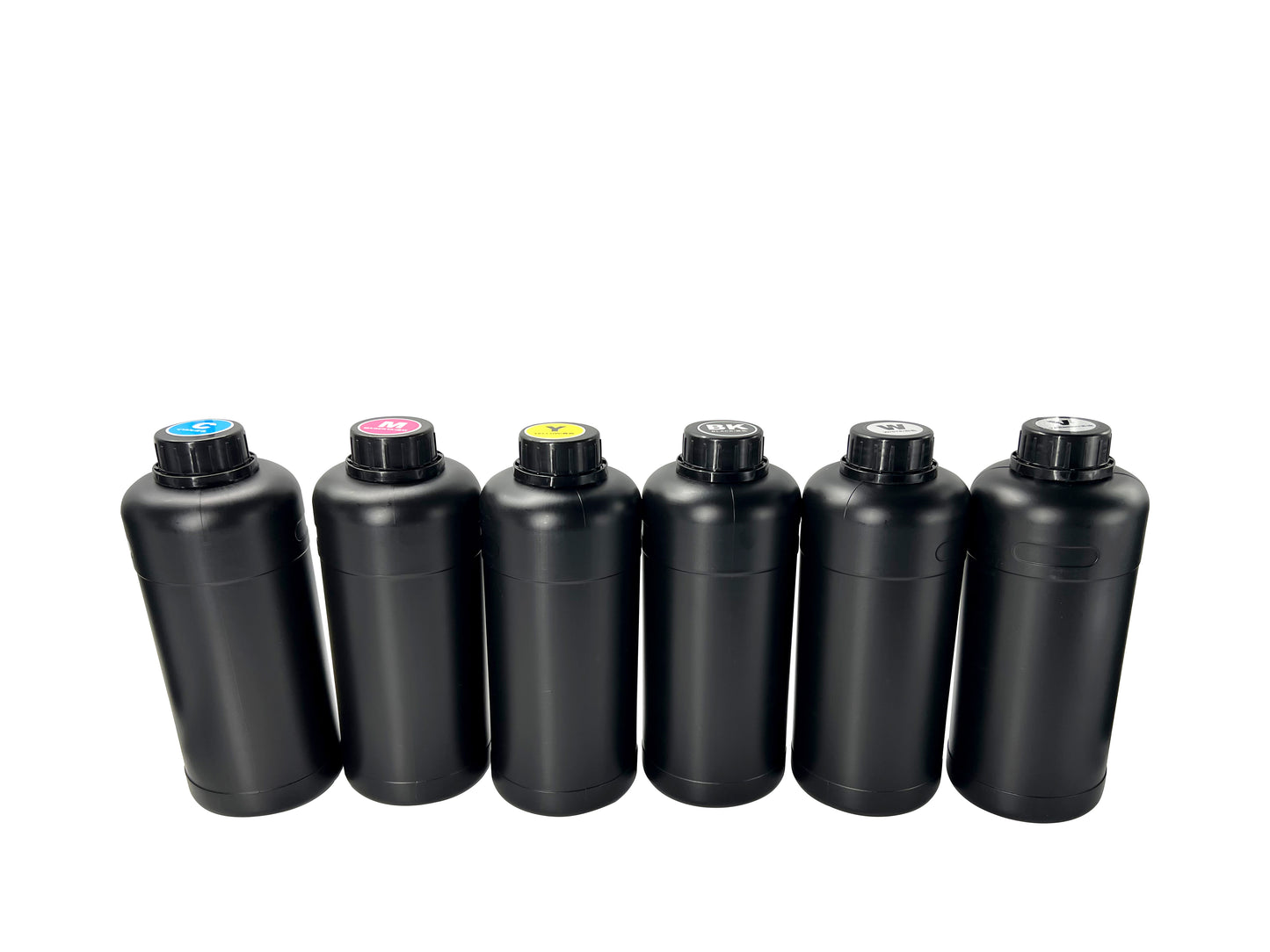 UV Inks CMYKW+Varnish