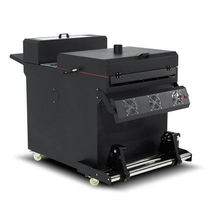 Automatic A1 DTF Printer with 600mm Powder Shaker & Oven | CMYKW I3200 Ink