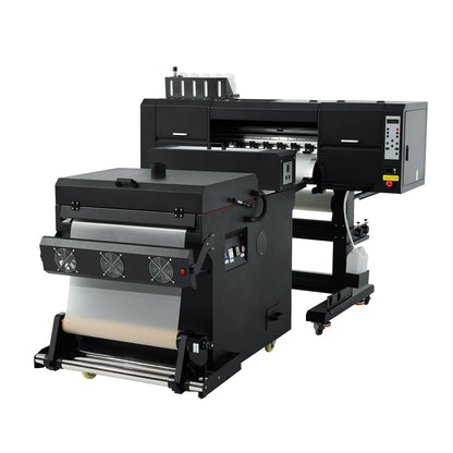 Automatic A1 DTF Printer with 600mm Powder Shaker & Oven | CMYKW I3200 Ink